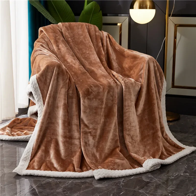 

Solid Color Fleece Blanket Super Soft Cozy Warm Plush Throw Blanket Lightweight Fuzzy Comfy Flannel Blanket for Couch Sofa Bed