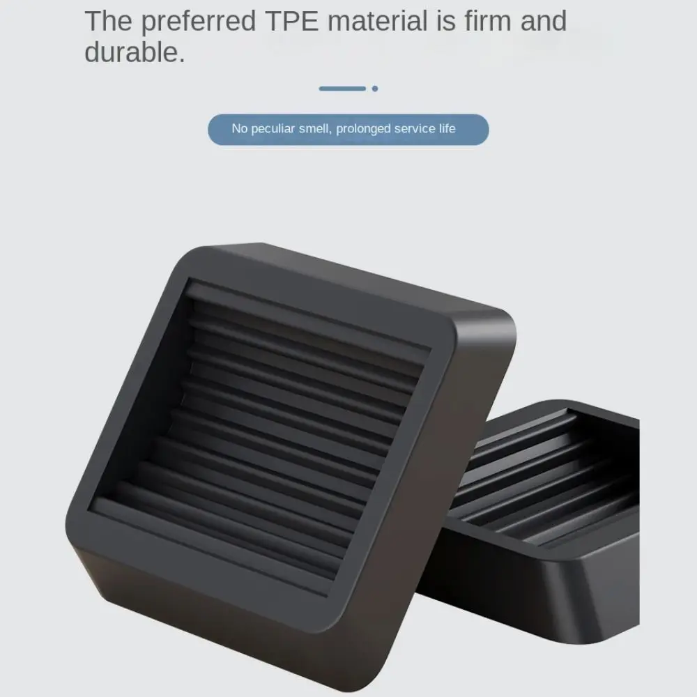 Wheel Holder Furniture Office Chair Fixing Pads Thickened Anti Vibration Anti-slip Fixed Chair Foot Pad Mat Pulley Fixing Pad
