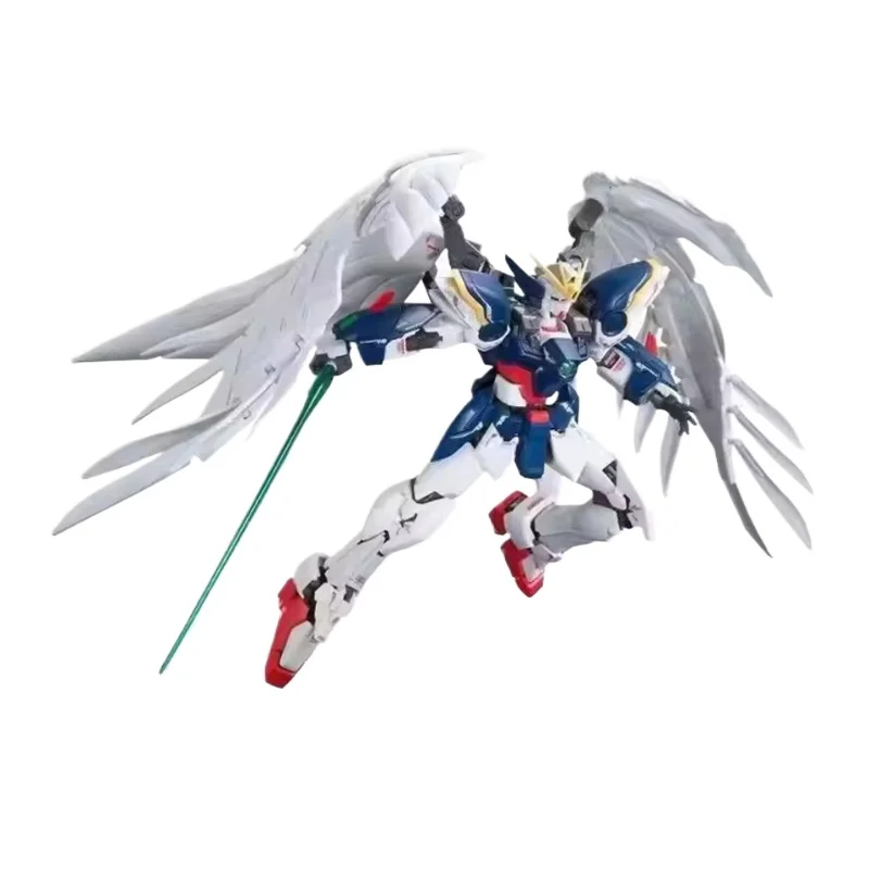 

1/144 Bandai Wing Zero Xxxg-00w0 Hg Freedom Strike Модель робота в сборе Модель Комплект Diy Настольный орнамент Коллекция Модель Подарок