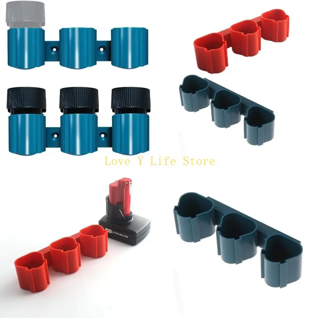 

L74C Продолжительность пластиковой батареи крепления настенного крепления для удобного вертикального хранения батарей 12 В в для