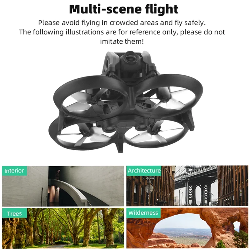 

Защита пропеллера для DJI Avata, кольцо для защиты от столкновений, защита пропеллера, защита от падения, аксессуары для дронов