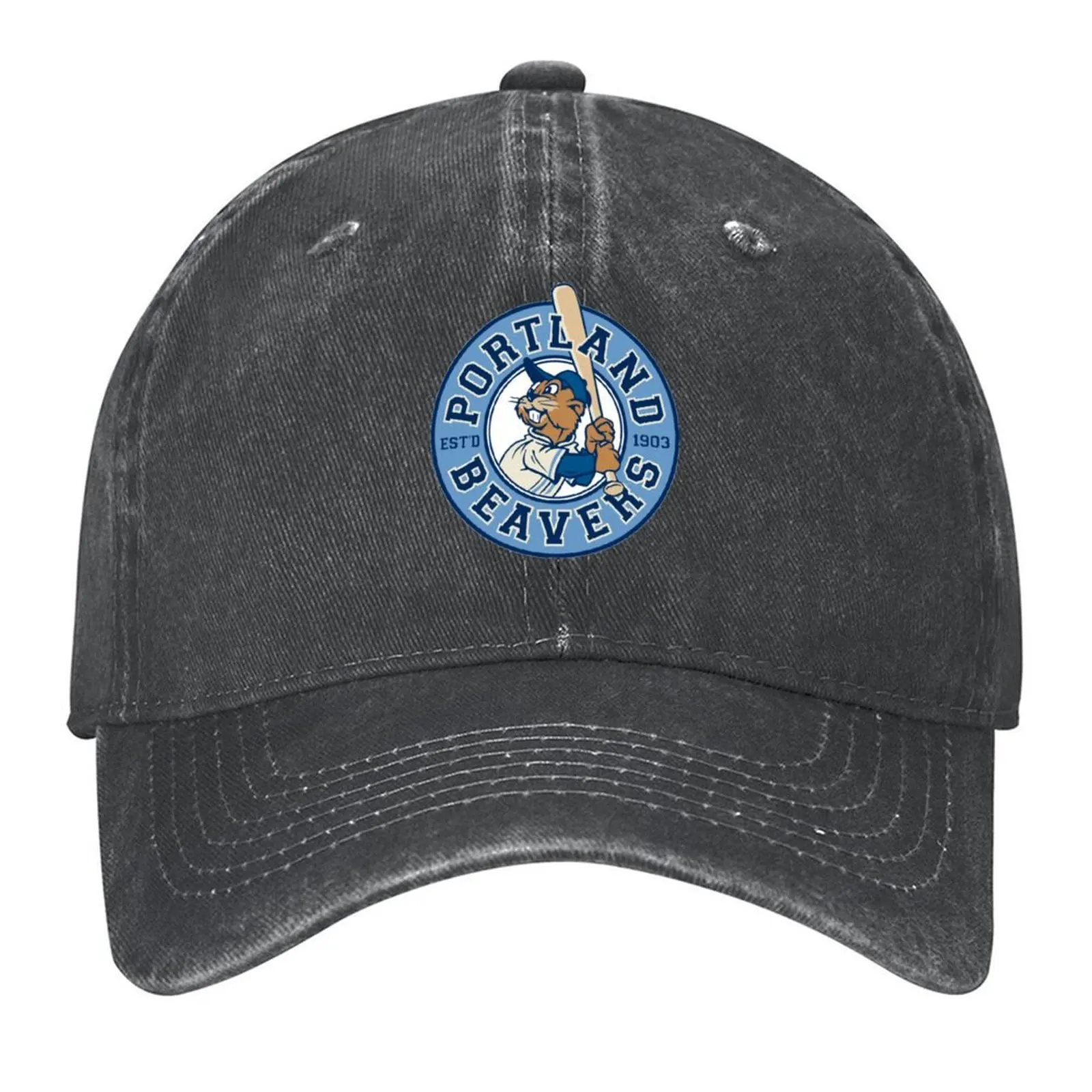 

2008 Portland Beavers Baseball Cap Ball Cap sun hat Visor Horse Hat Women Men's