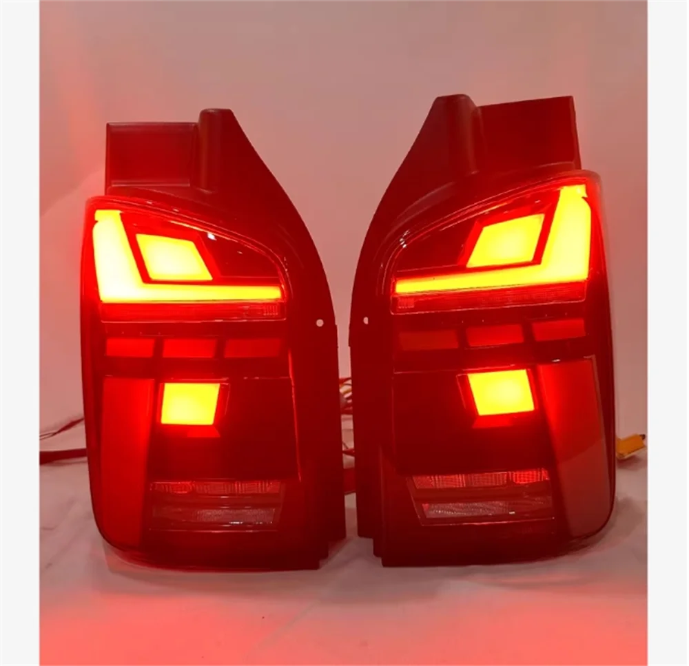 Car led modified tail light assembly rear lamp for Volkswagen vw Multivan brake Reverse lights turn signal 2pcs