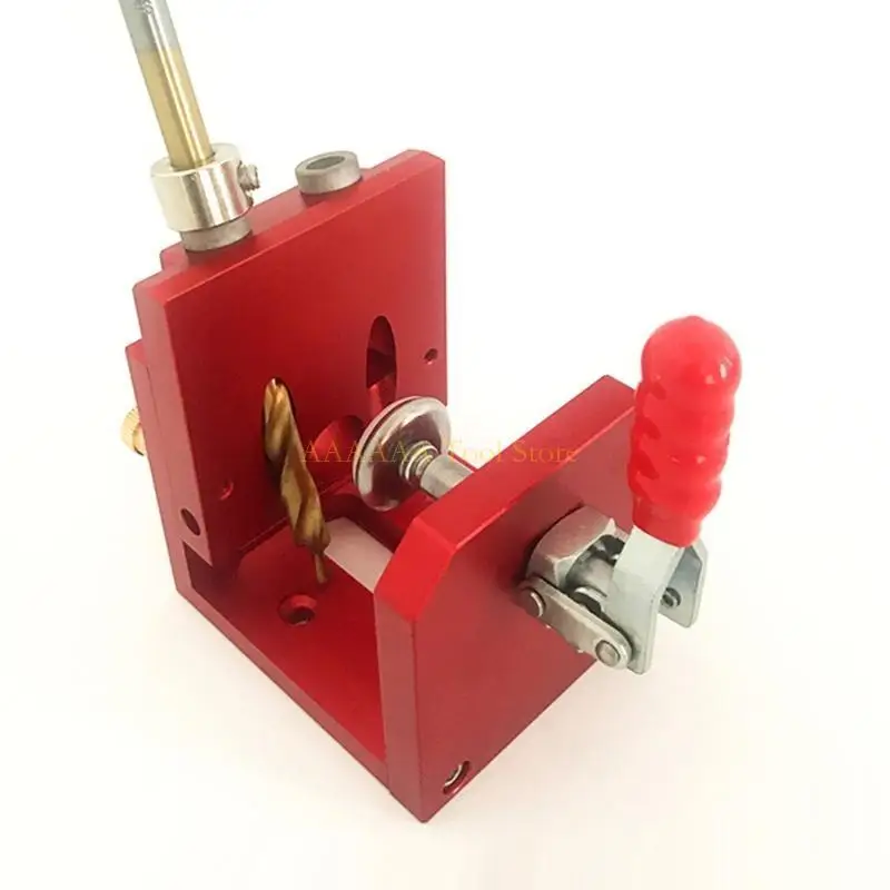A2BE 9mm/0.35In Woodworking Puncher Oblique Hole Punching Locator Punching Aids