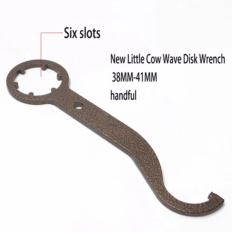 

Electric Vehicle Cone Pressure Bearing Wrench, Double-Headed Wave Disk Tool for Xiaoniu No.9 Yadea Scooter Modification