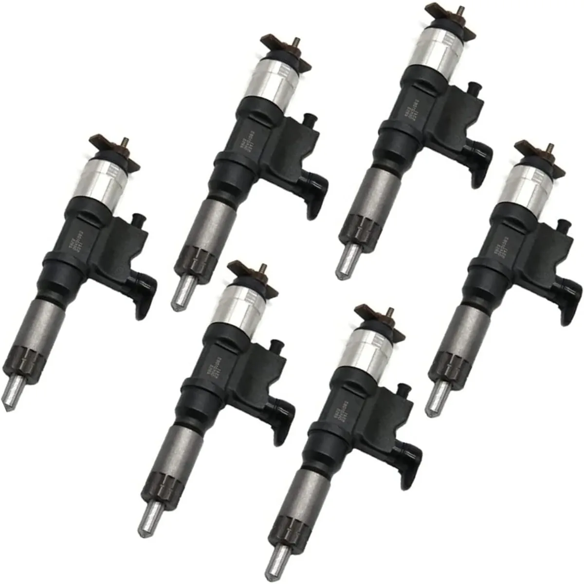 

6PCS 095000-5512 0950005512 Fuel injector for Isuzu 6WG1 for Hitachi ZX400-7