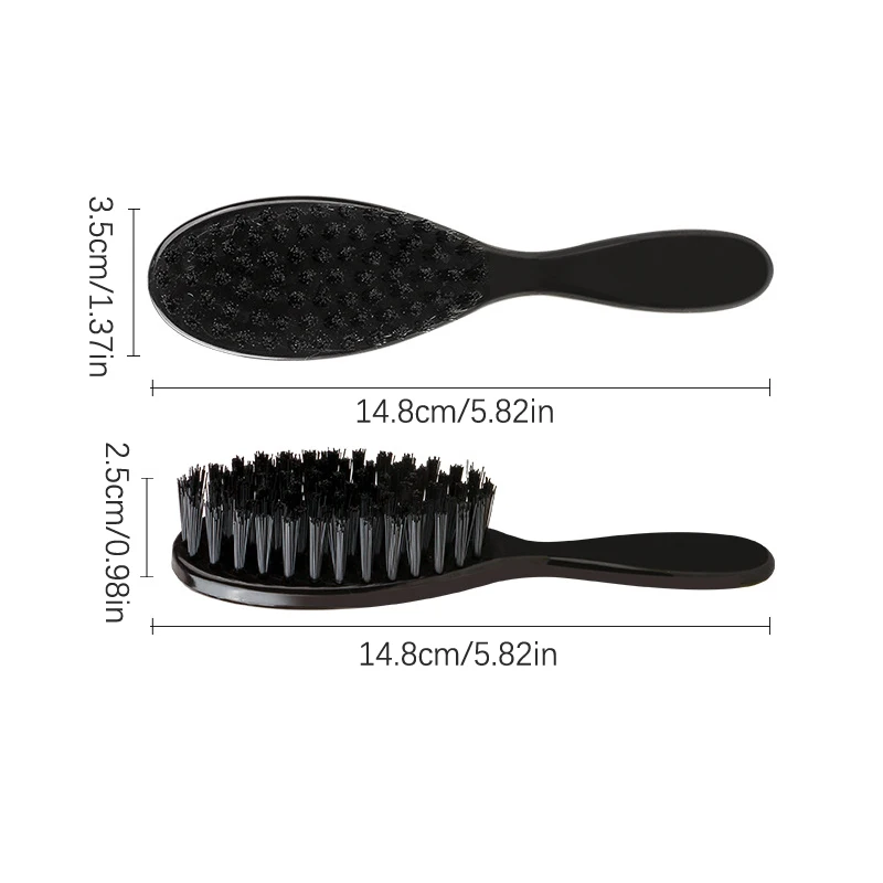 1Pcs Professional Fade Brush Barber Neck Sweeping Brush Comb Haircut Accessories Facial Cleaning Tools For Men!~