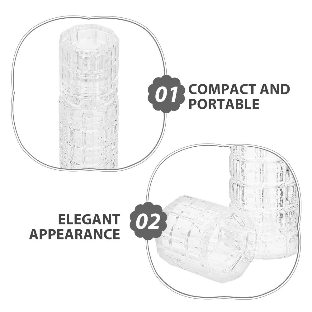 6 قطعة 30 مللي زجاجة رذاذ المر الزجاجية للكوكتيلات اسبريسو شريط أنيق إعداد ملحقات مختلط