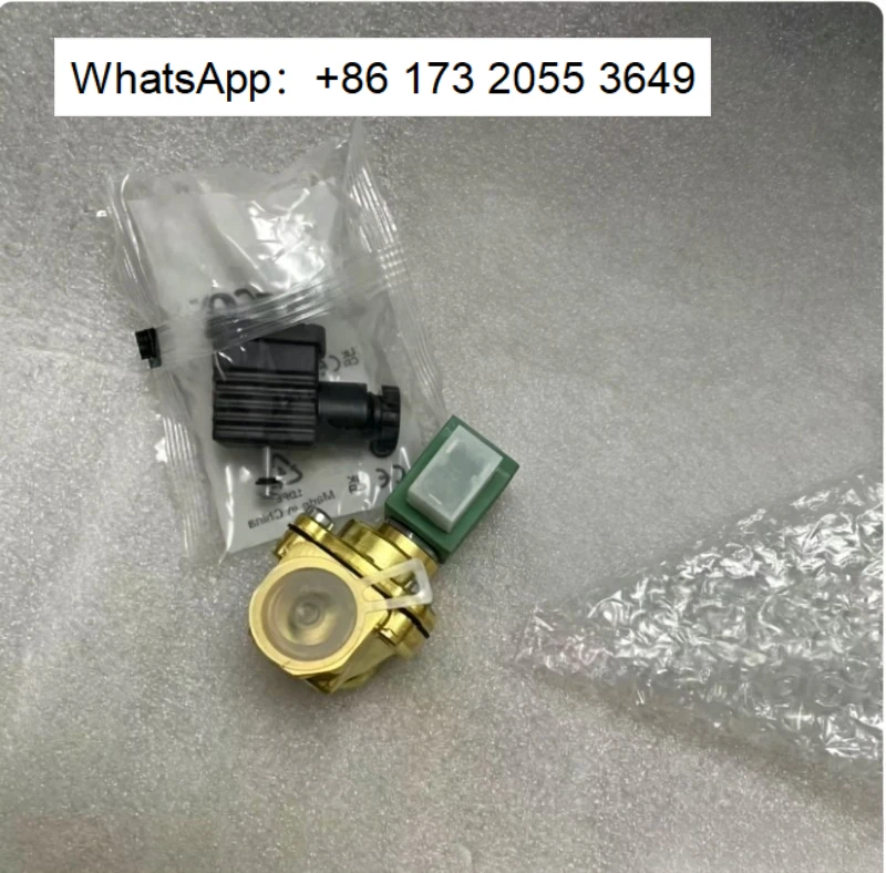 Brass Fluid Solenoid Valve SCE238D002 230V, G1/2 Inch Thread 0.3-10bar Water Air Control Solenoid