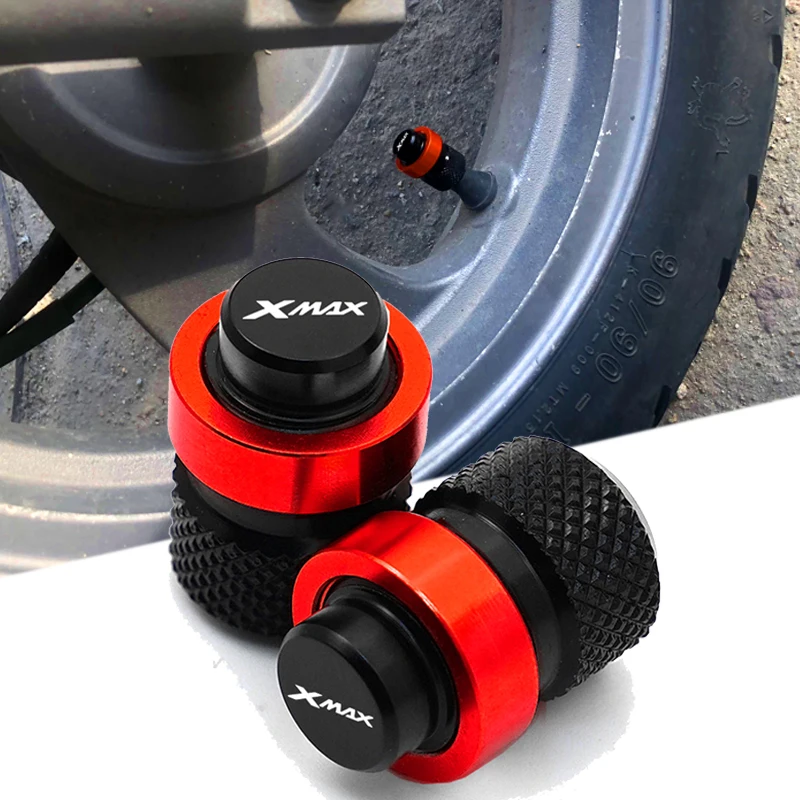 Llaveros para motocicleta, tapas de vástago de válvula de neumático de rueda CNC para Yamaha XMAX 300, 400, 250, 125, XMAX300, XMAX400, XMAX250,