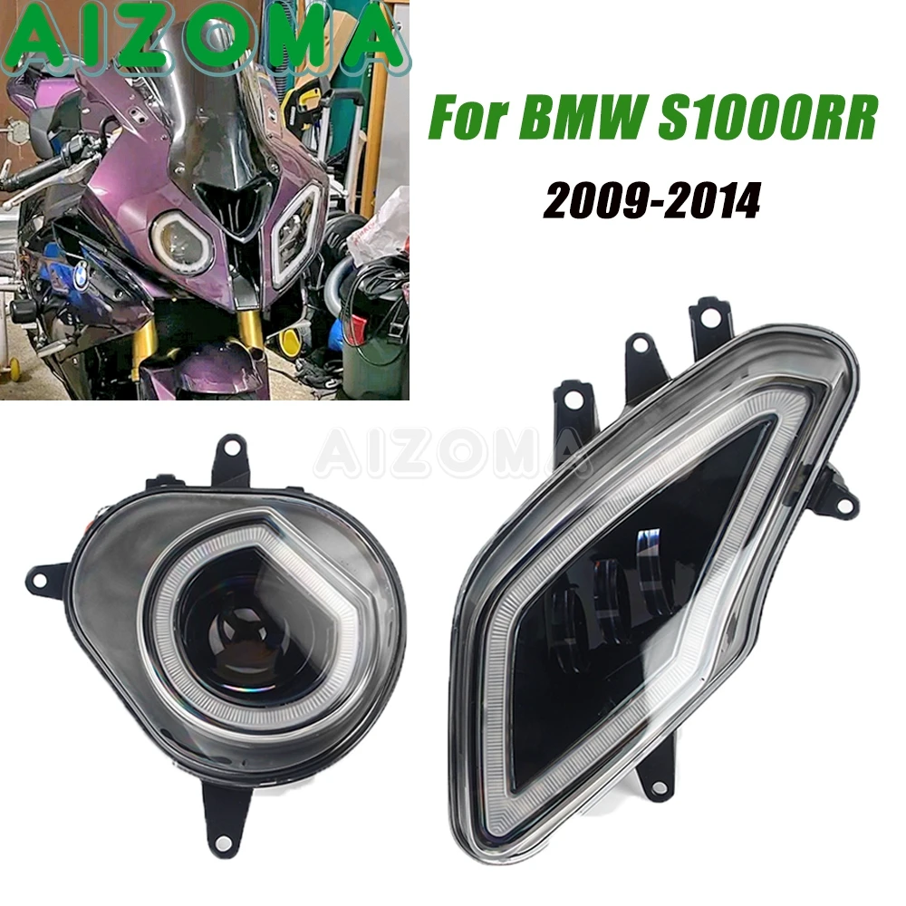 

Мотоциклетная светодиодная фара, передняя фара дальнего ближнего света для BMW S1000RR S 1000RR 1000 RR 2009 2010 2011 2012 2013 2014