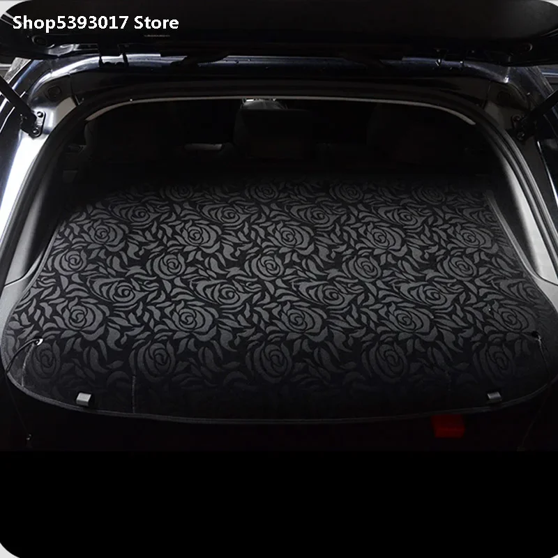 For Mazda CX30 CX-30 2020 2021 2022 Car Polyester Dashboard Mat Rear Window Light Sunshield Pad Protective Trim Car Accessories