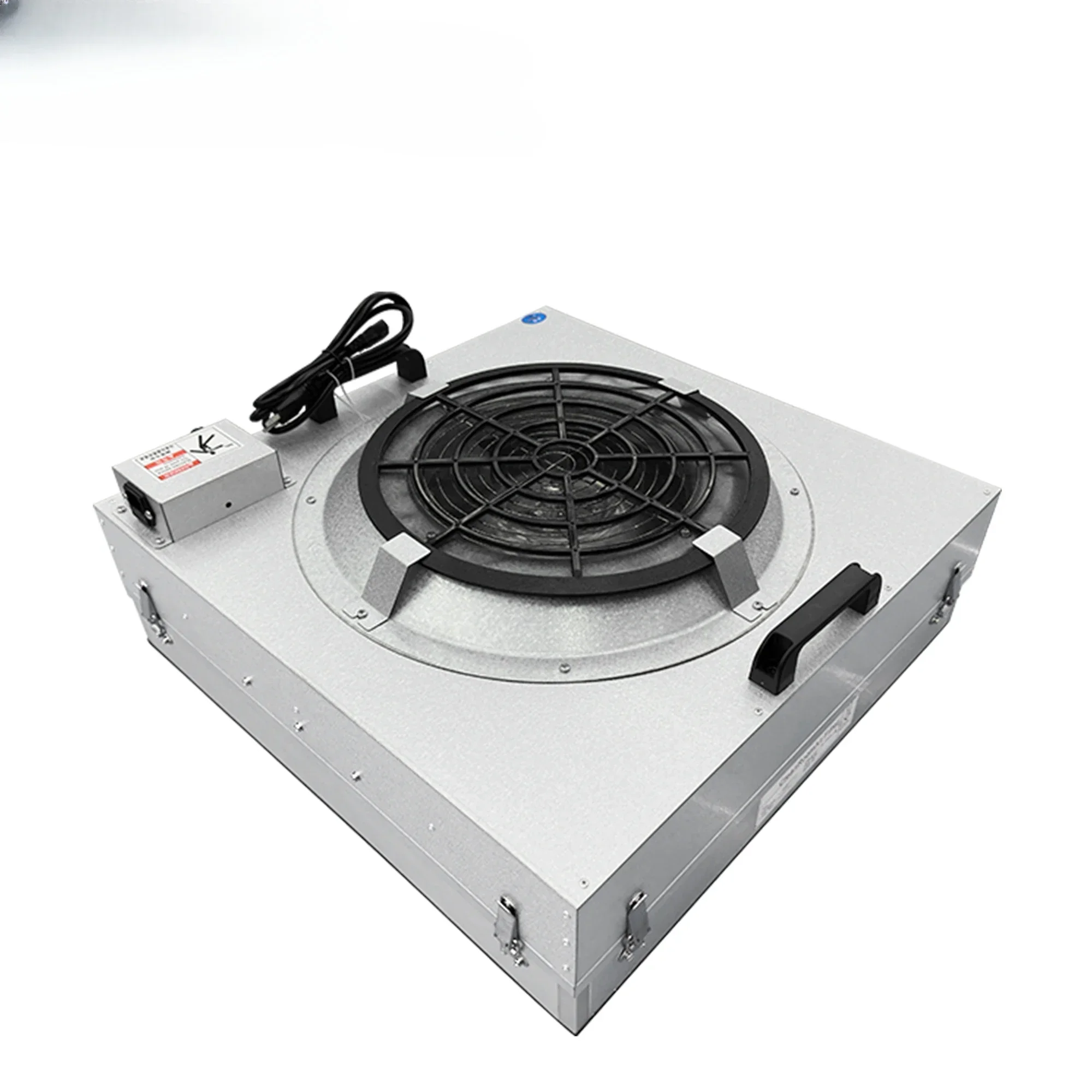 Clean high-airflow streamlined reliable design motor running fan and biotech filter unit