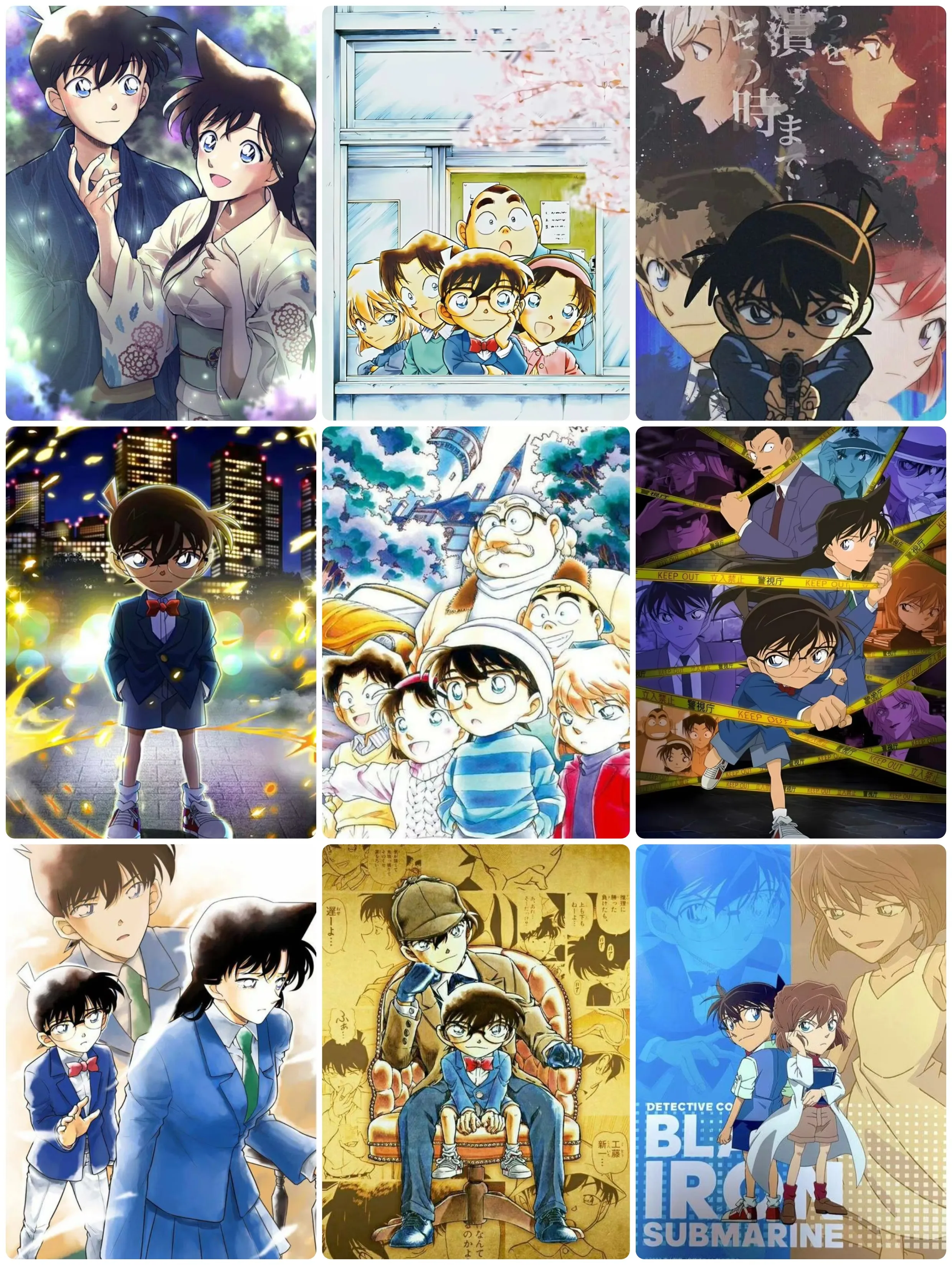 1000 PCS Puzzles for Adults  Detective Conan, Jigsaw Puzzles Educational Games Colorful Puzzles Gifts Home Decor