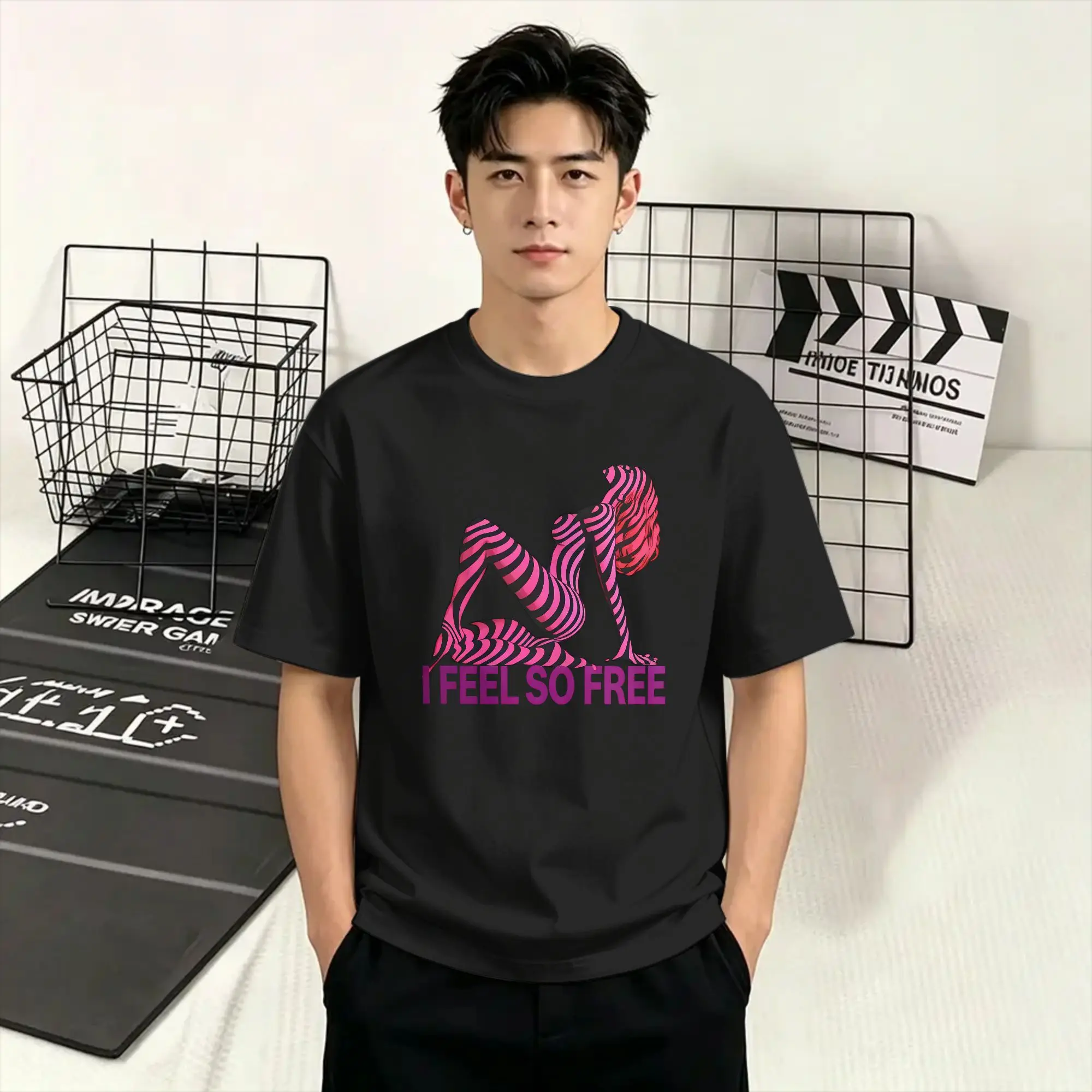 Madonnas Confessions II Album 2026 T-Shirt Summer  100 Cotton T Shirts For Men's Hip Hop Casual Tee Shirt Short Sleeves Top Tees