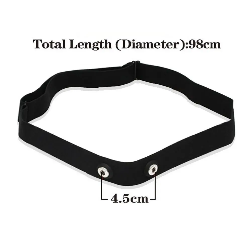 Silicone + Fiber Heart Rate Monitor Strap Multicolor Adjustable Heart Rate Monitor Chest Belt Heart Rate Monitor Chest Strap image 5