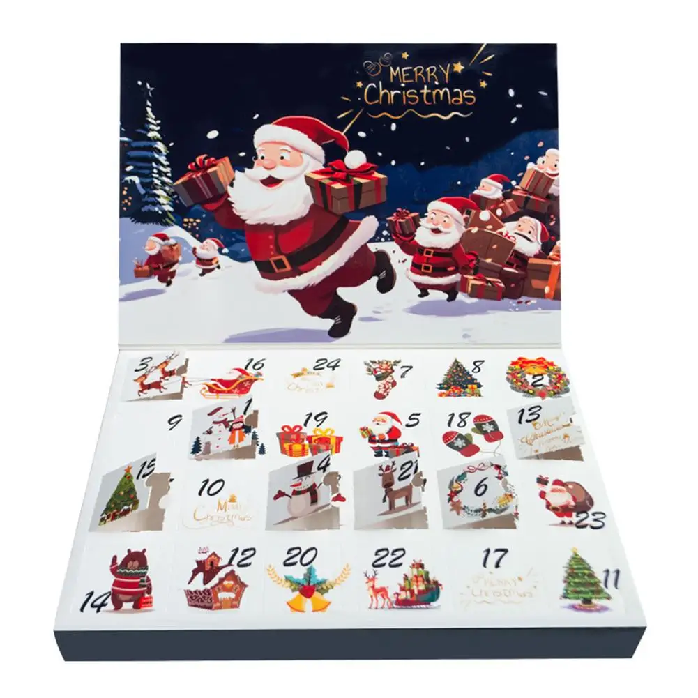 Advent Calendar Empty Boxes To Fill 24 Days Countdown Calendar Christmas Countdown Box Surprise Dropshipping Gift DIY Box L0L3