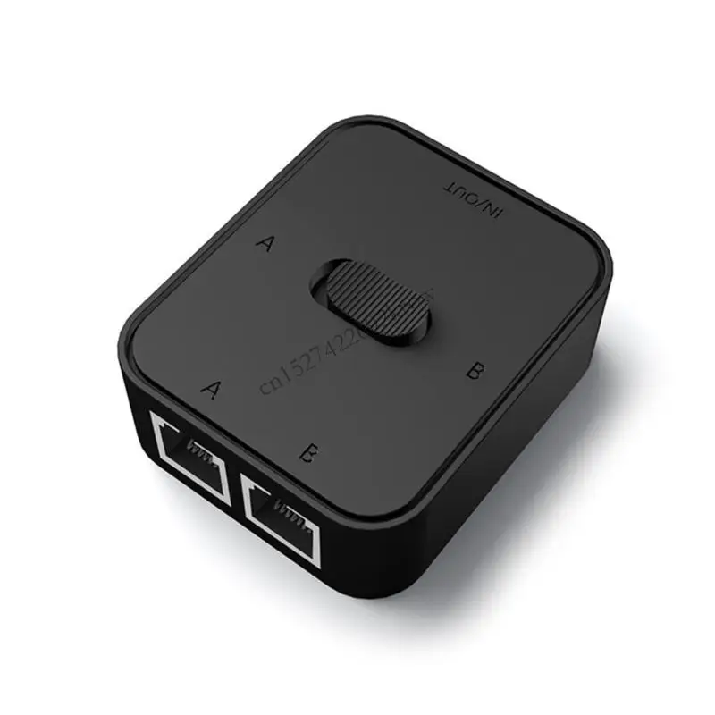High Performance Ethernet High Speed 100/1000Mbps RJ45 Splitter R9CB