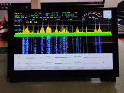 Radioberry V2.0 programowo zdefiniowane urządzenia radiowe AD9866 z malinowym 4B RPI4 + 5 calowym dotykiem LCL