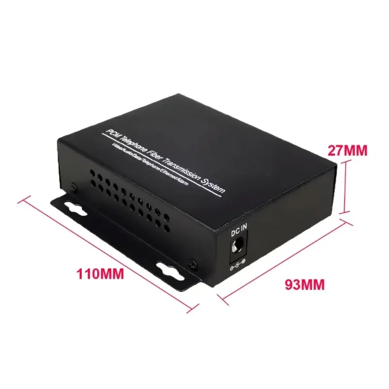 

Spotlight FXS FXO Voice Over Fiber Optical Multiplexer Pots (rj11) Phone Line Over Fiber Converter For Telephone System Fax