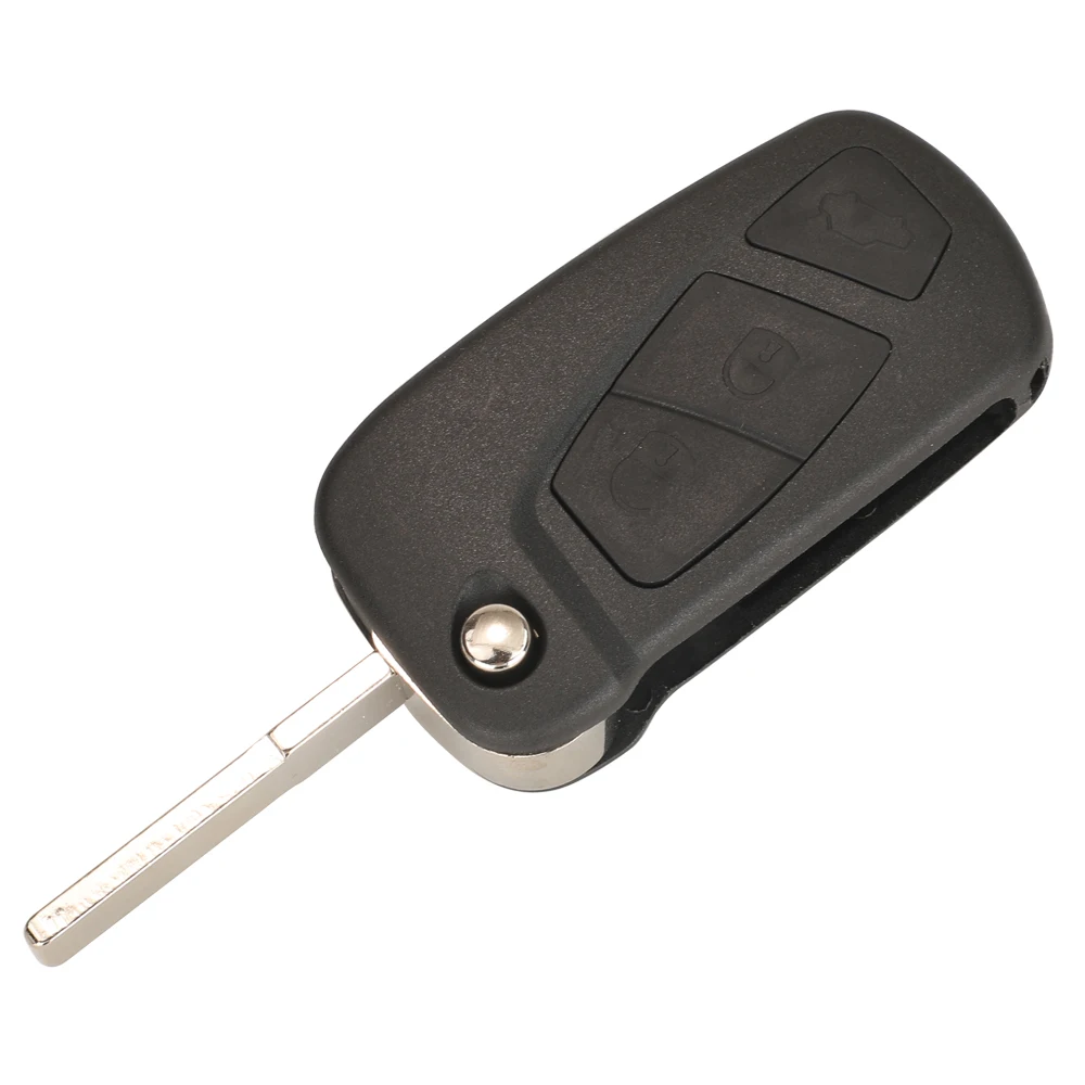 Jingyuqin 3Buttons Flip Folding Car Remote Key 433MHZ ID46(PCF7946)Chip For Ford Ka 2008 - 2016 With SIP22 Blade 1838586