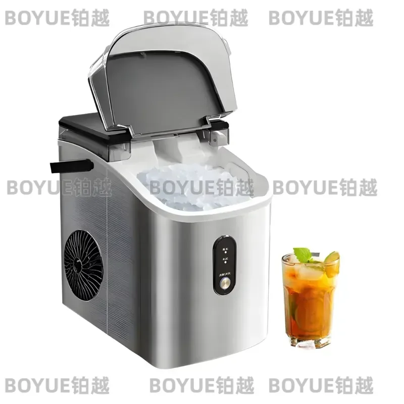 Portable Electric Bullet Ice Maker Machine Fast Cooling 9 Cubes in 6 Mins 26 Lbs Daily Capacity for Home Kitchen Outdoor