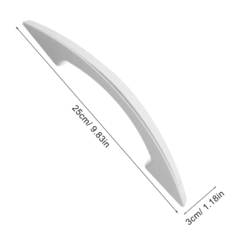 250mm ABS Plastic Handle For Refrigerator And Cabinet Doors Sturdy Replacement Handle For Kitchen Drawers And Storage Furniture