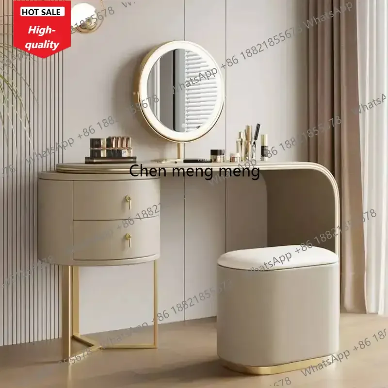 

C139 Туалетный столик в скандинавском стиле с ящиками для макияжа Минималистичный современный туалетный столик Зеркало для гостиной Coiffeuse De Chambre Furnit