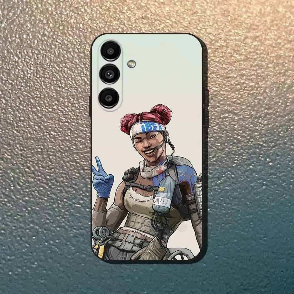 Etui na telefon Apex Legends Wraith do Samsung Galaxy A13, A21s, A22, A31, A32, A52, A53, A71, A80, miękka czarna obudowa