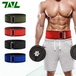 Weightlifting Squat Training Lumbar Support Band Sport Powerlifting Belt Fitness Back Waist Protector Belt Gym Men Velcro Straps