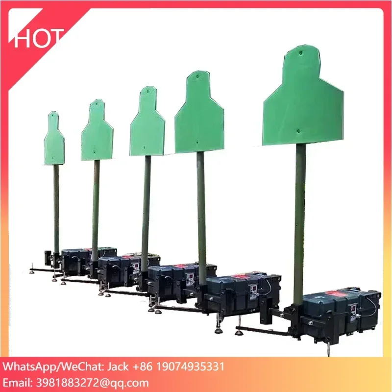 adjustable resetting target shooting stand shooting target steel