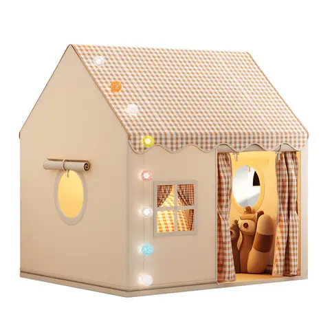 Children Play Tent Princess Castle House Child Room Cartoon Indoor Outdoor Playhouse Folding Decor Tent Toy Christmas Gift Girls