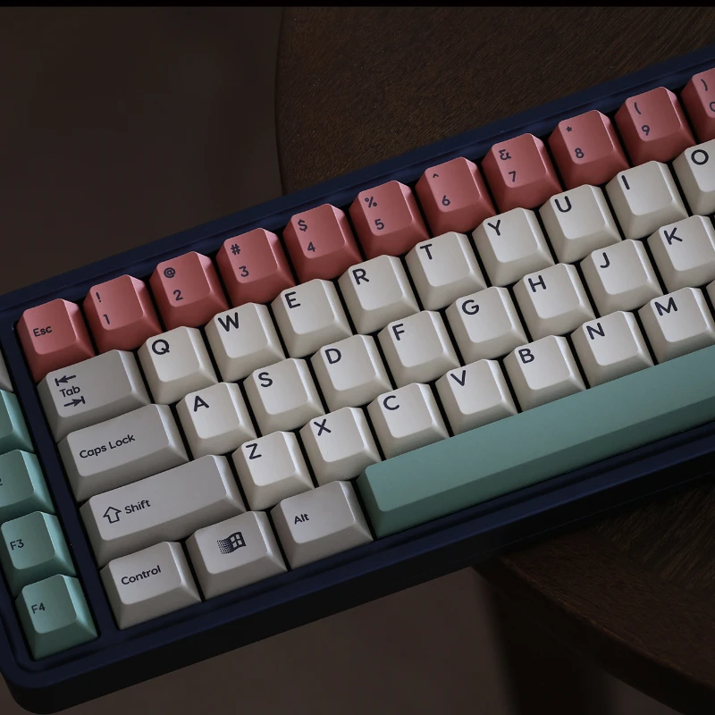 Alephkey 9009 Retro Keycaps Cherry Pbt Dye-Sublimatie Aangepaste Mechanische Toetsenbordhoofdjes Gaming Toetsenbord Accessoires Geschenken