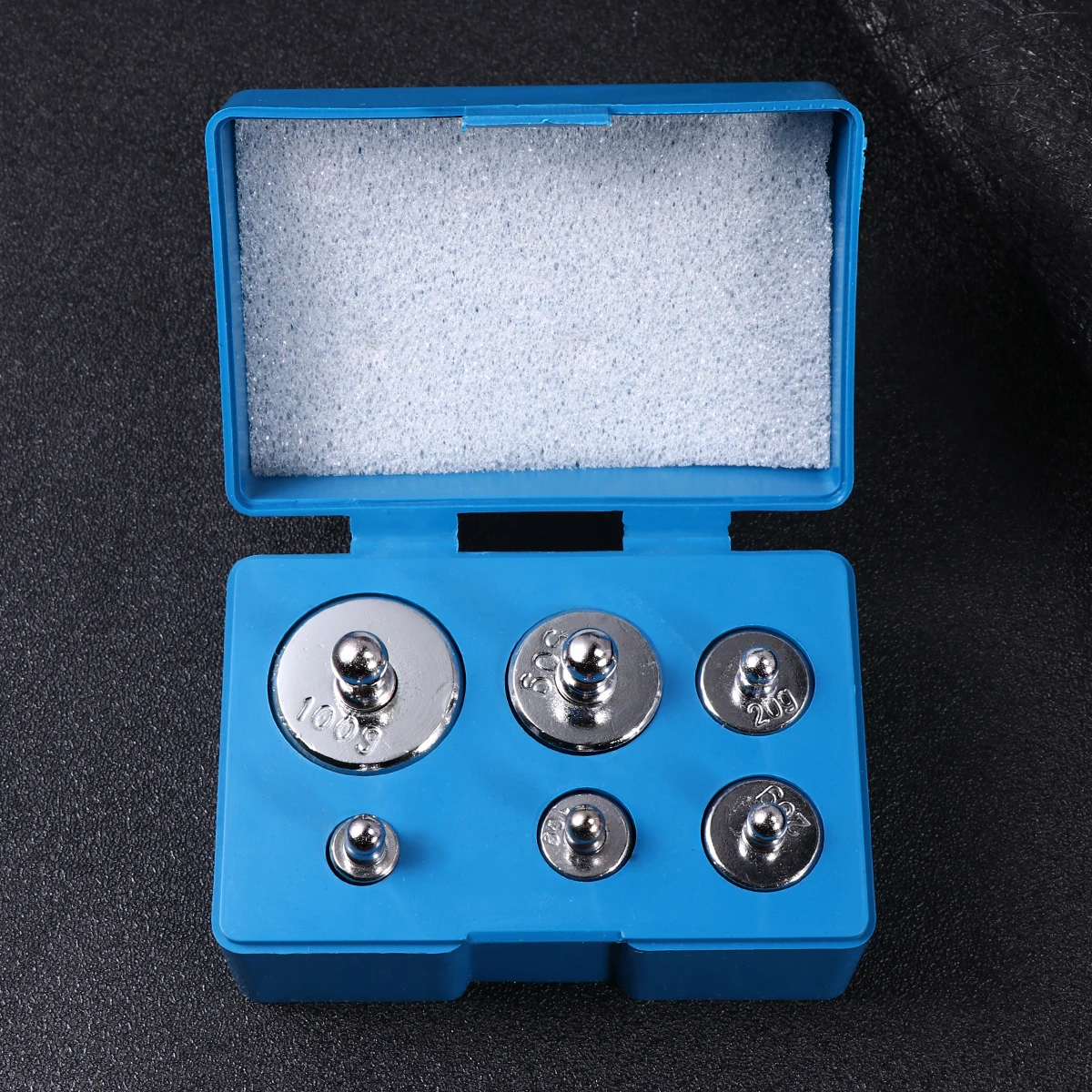 

200g Chrome Steel Weight Balance Calibration Weights Set for Scale Calibration Lab Commercial Educational Use Accurate Weights