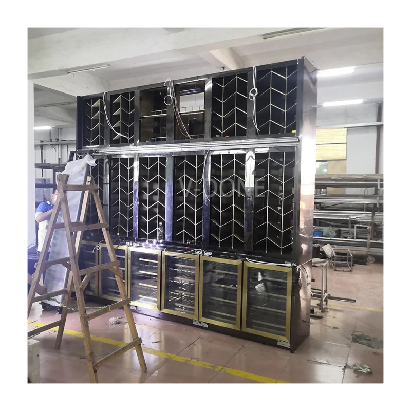

Customize.Guangzhou Wine bar Cabinet Home Glass Wine Cabinet Living Room