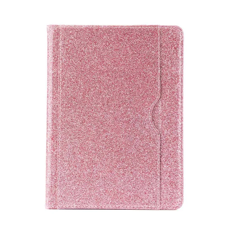 Suitable For IPAD MINI1/2/3/4/5 Protective Cover, Flip Cover With Card Slot Bracket, Leather Protective Shell Glitter