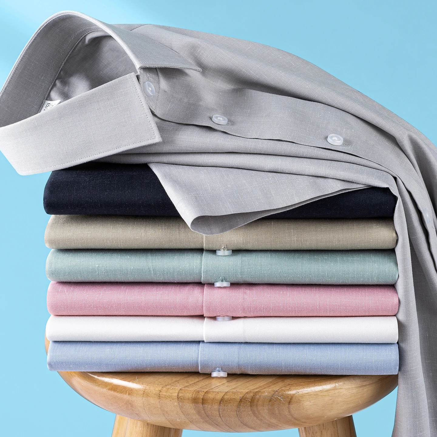 

Hight quality linen cotton summer short sleeve shirts for men slim fit formal shirt soft anti-wrinkle business white clothes