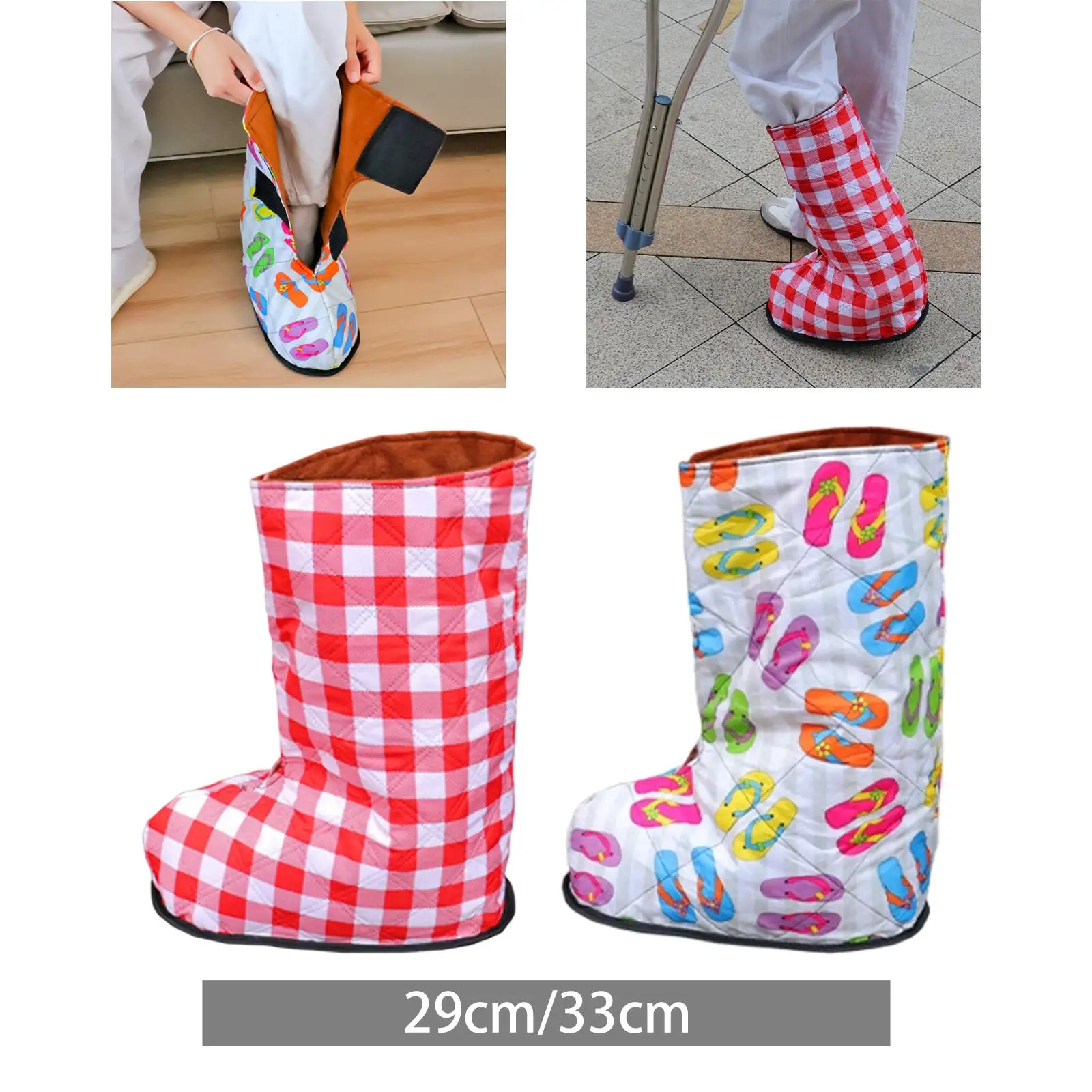 

Soft Thick Windproof Cast Sock Washable Reusable Foot Cover Protector Sleeve for Injury Healing