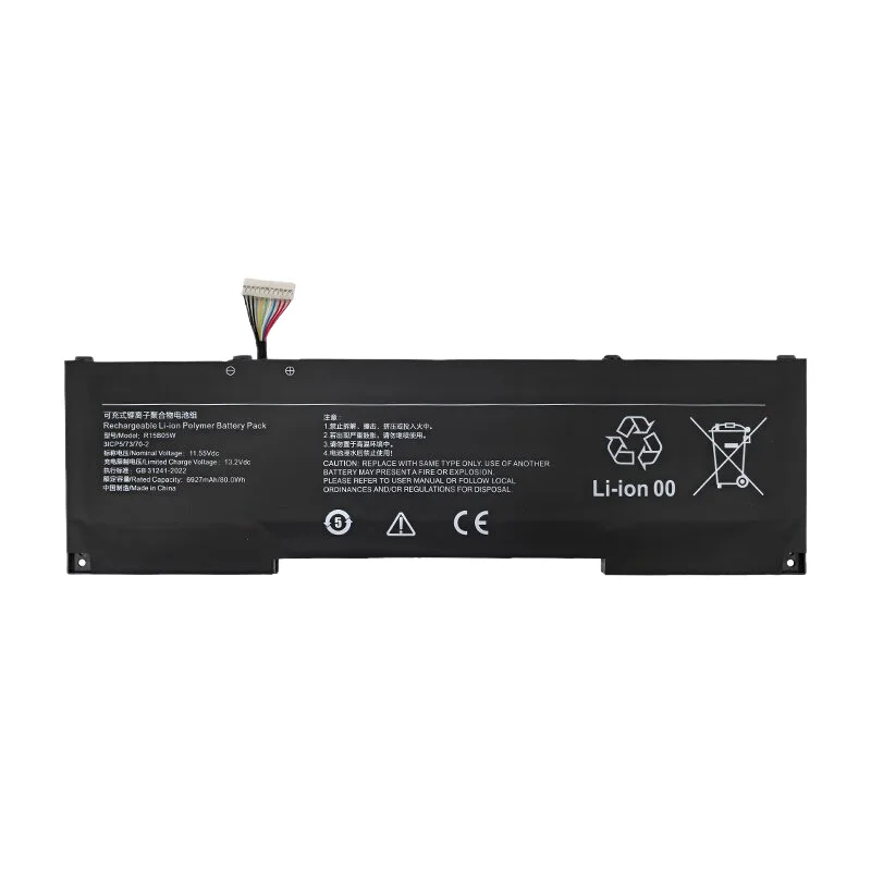 R15B05W High Quality Laptop Battery 11.55V 6927mAh for Redmibook Pro X 15 ,Pro X 15 i5 ,Pro X 15 i7 (2021 Model), XMA2010-AJ