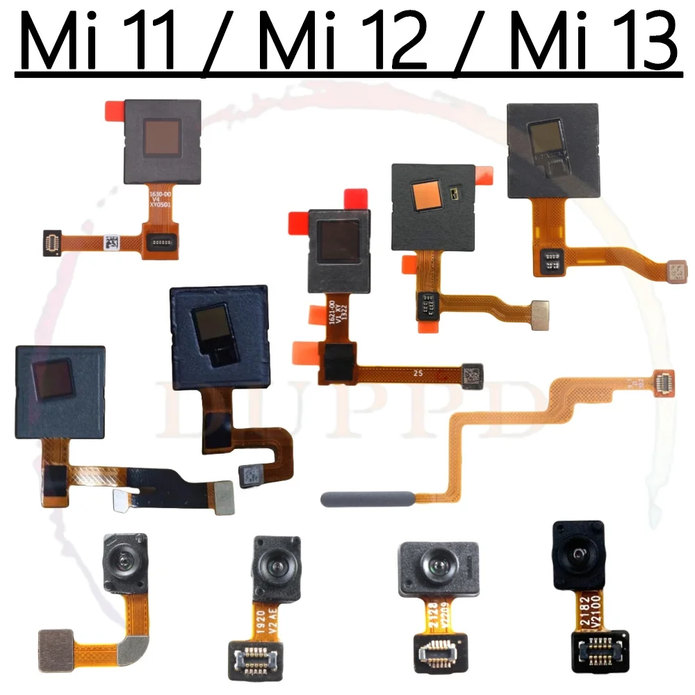 Original Tested For Xiaomi Mi 11 12 12S 12X 13 11T 12T Pro Ultra FingerPrint Sensor Scanner Key Flex Cable Power Button Touch ID