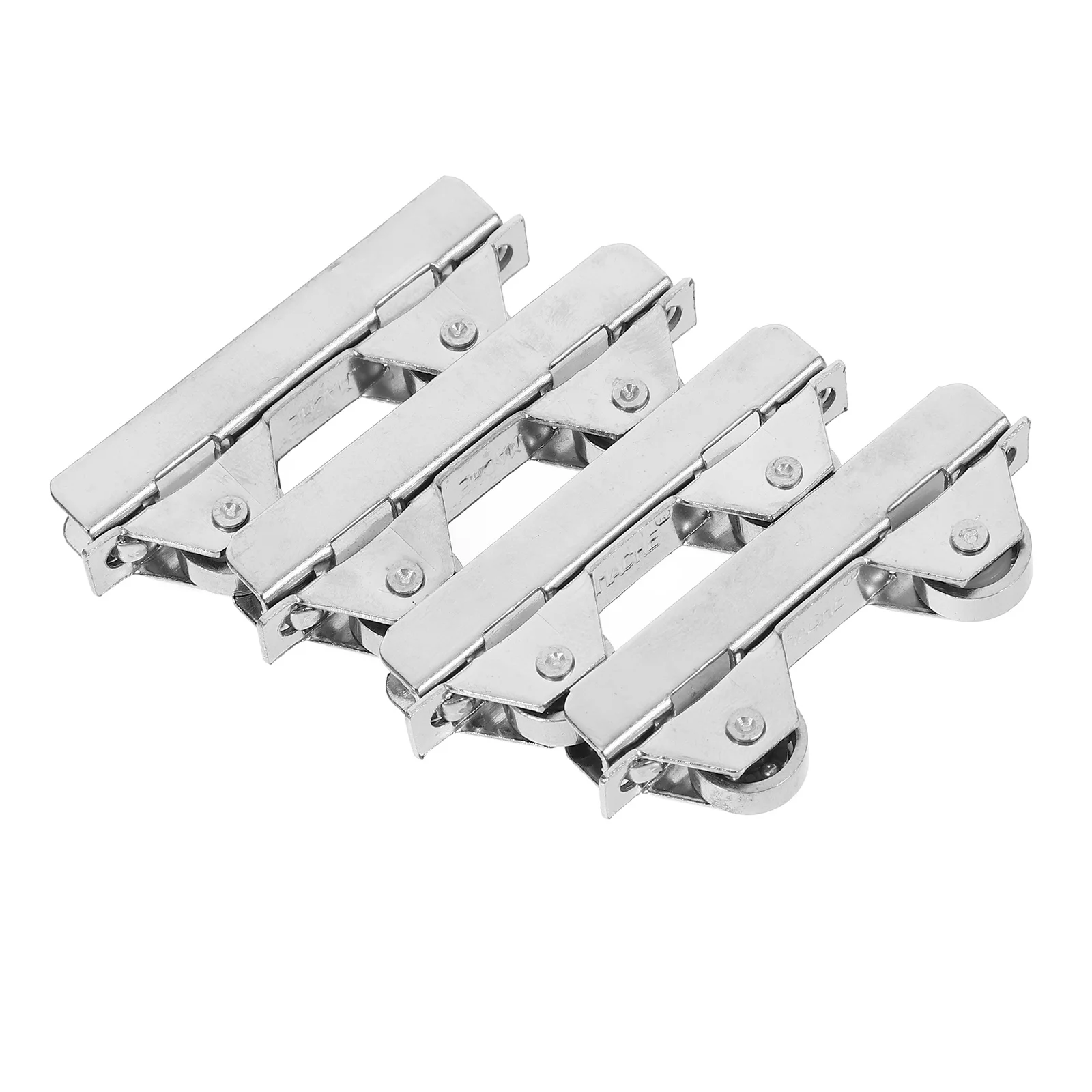 

4pcs Glass Pulley Sliding Patio Door Rollers Replacement Kit Silent Metal Wheel For Wardrobe Cabinet Sliding Door Hardware