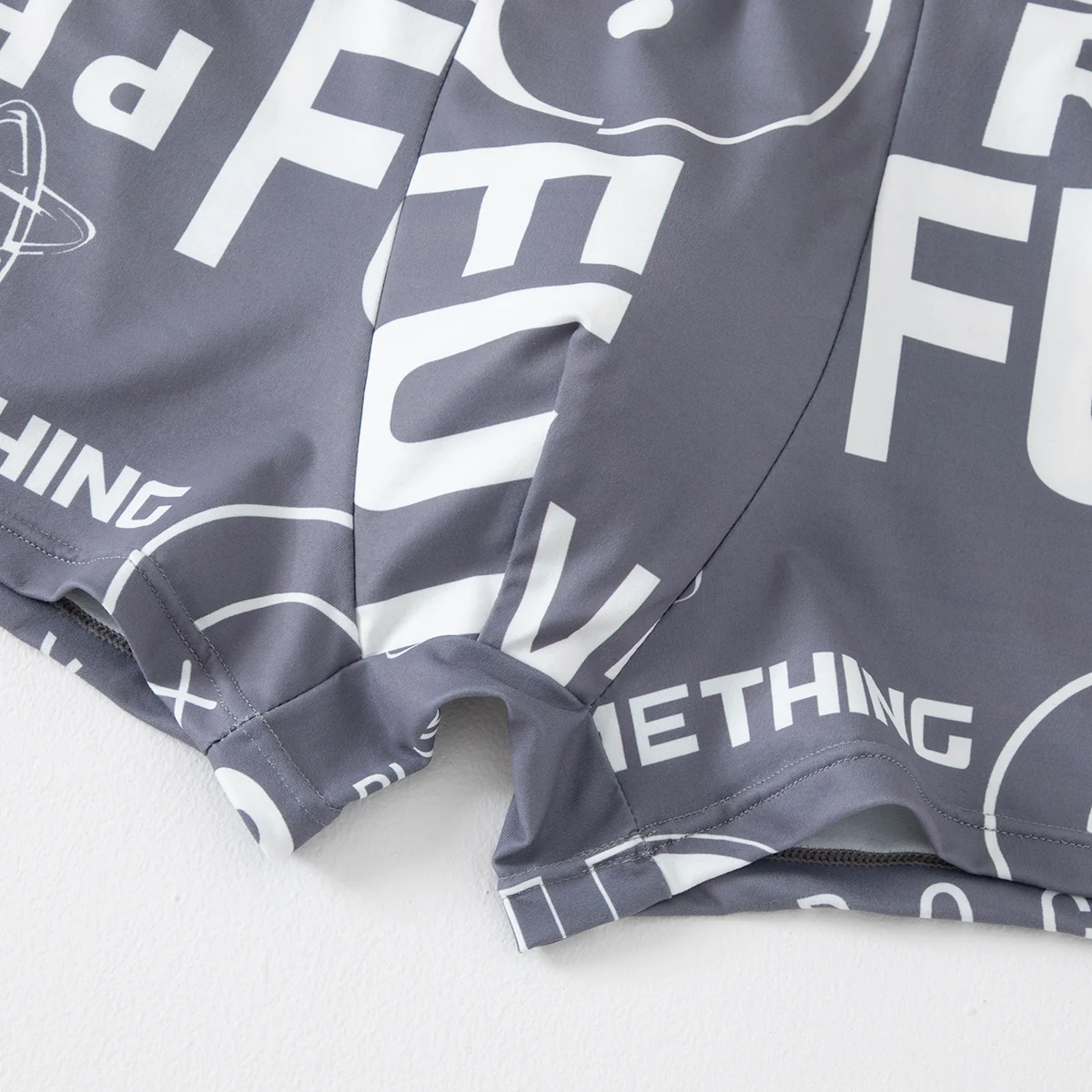 4-teiliges Set bedruckter Unterwäsche für Männer und Jugendliche, bequeme flache Boxershorts mit elastischem Bund, mehrfarbige Freizeitshorts – Detail 31