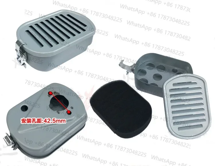 EY15 EY20 Air filter box assembly square for Robin EY20D EY20B/C 3.5HP 5.0HP engine cleaner cover foam element spong replacement