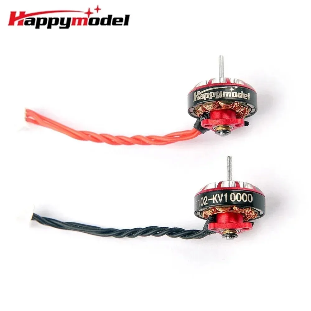 4PCS HappyModel EX1102 Brushless Motor Set 8500KV-13500KV 2-3S Compatible with Mobula7 HD 75mm 85mm for Tinywhoop Drones