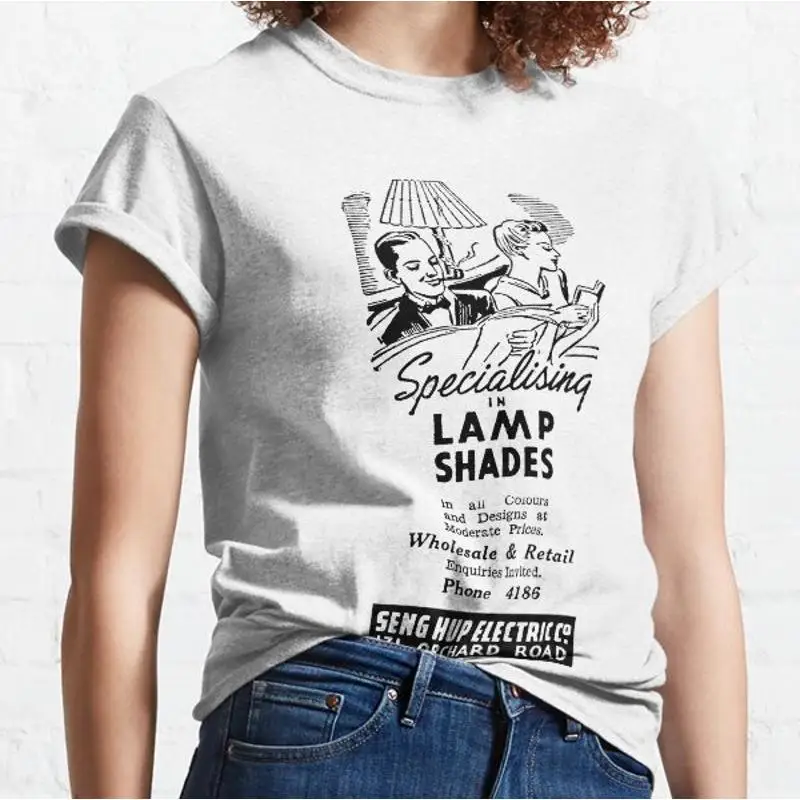 Lamp Shades 1940S Advert Classic T Shirt
