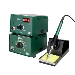 936A 936D 65W Digital Soldering Iron Welding Station Quick Temperature Adjustment C/F Sleep 200-480 for BGA Welding Tools