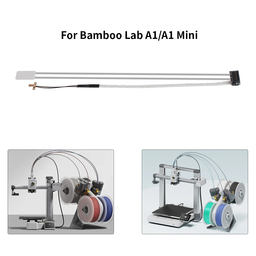 For Bambu Lab A1/A1 Mini 24V Ceramic Heater 300℃ High Temperature  Measurement Unit Replacement Parts For Bambu