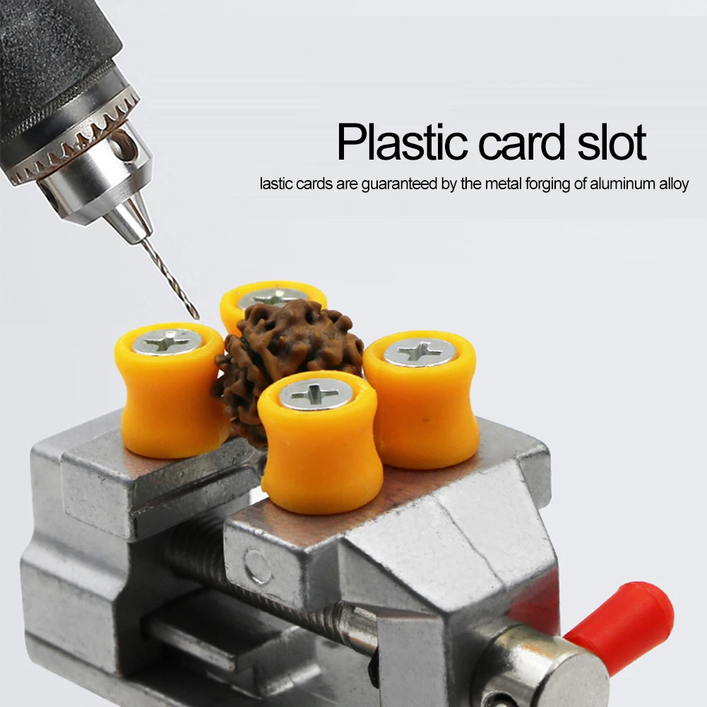 Suction Cup Mini Vise 360 Degree Rotatable Table Clamp Small Mini Walnut Clamping Tool For Swivelling Work Hand Tools Accessory