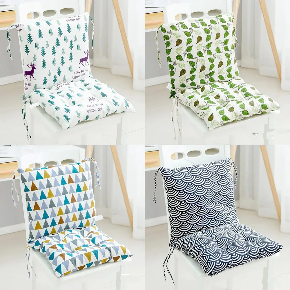 1PC Square Chair Cushion Seat Cushions with Anti-skid Strap Indoor and Outdoor Sofa Cushion Cushion for Home Office Car 40x80cm