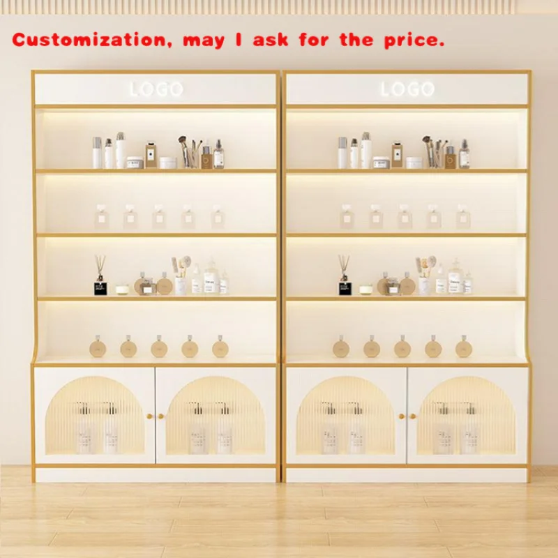 

на заказ. Розничная витрина для макияжа. Современная косметическая витрина. Шкаф для лака для ногтей. Витрина для духов.